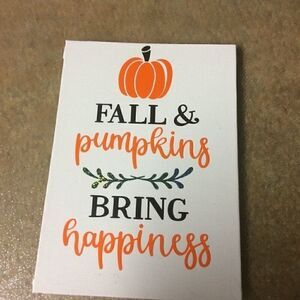 Fall farmhouse canvas picture 